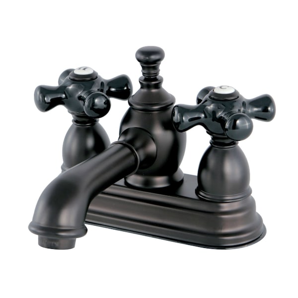 KS7005PKX 4" Centerset Bathroom Faucet, Oil Rubbed Bronze